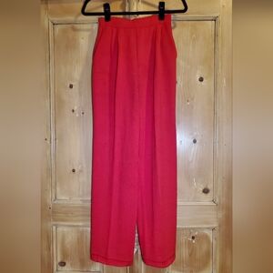 St. John Santana Knit Pull On Straight Leg Pant